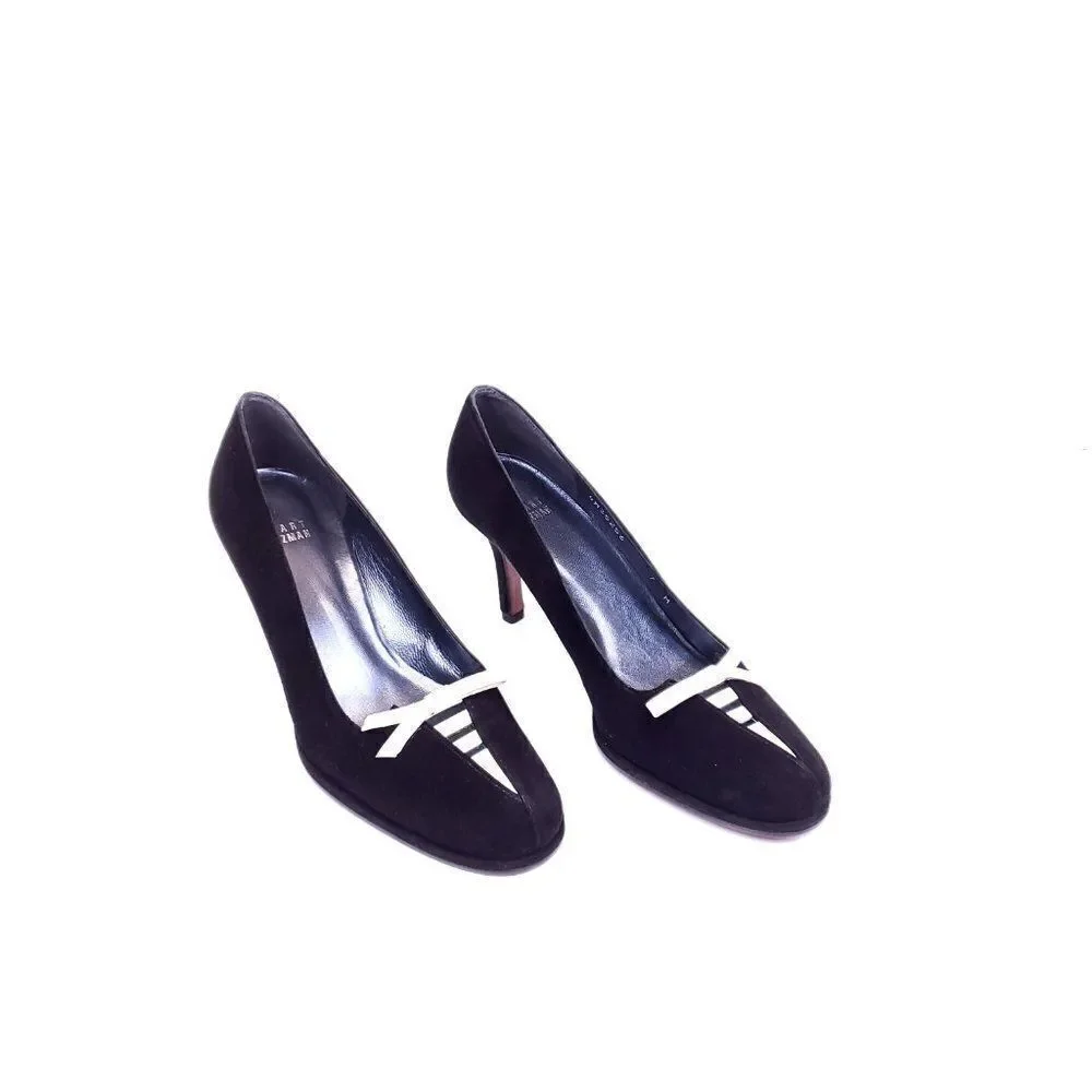 Stuart Weitzman Leather Suede Pumps SH-005